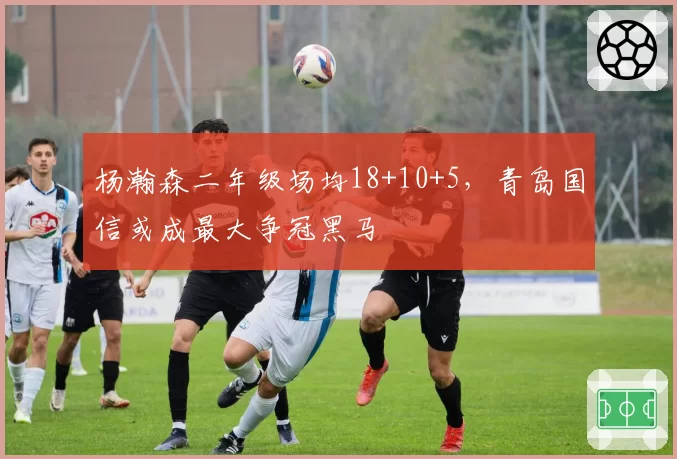杨瀚森二年级场均18+10+5,青岛国信或成最大争冠黑马