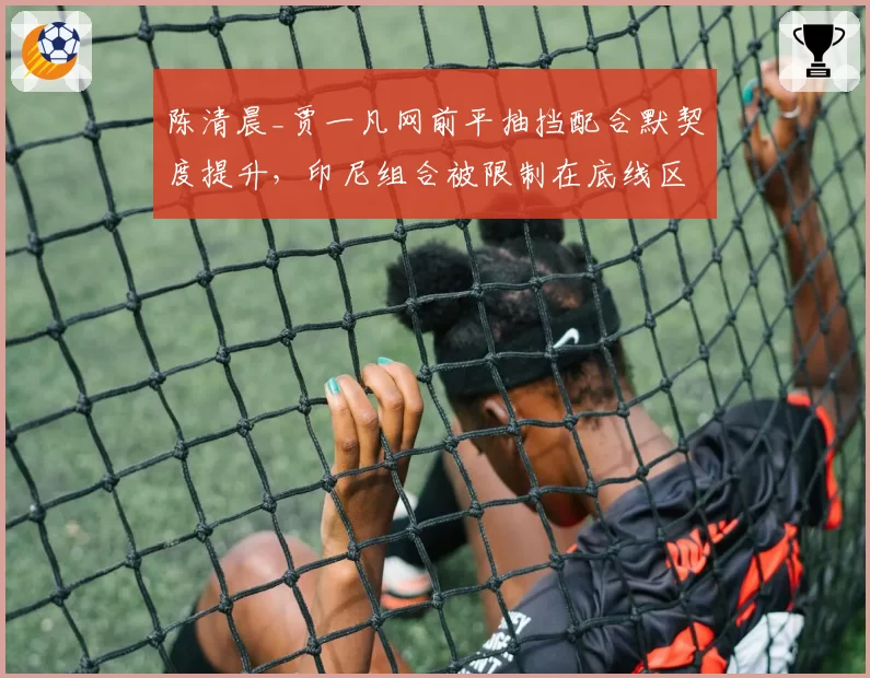 陈清晨_贾一凡网前平抽挡配合默契度提升,印尼组合被限制在底线区域难突破